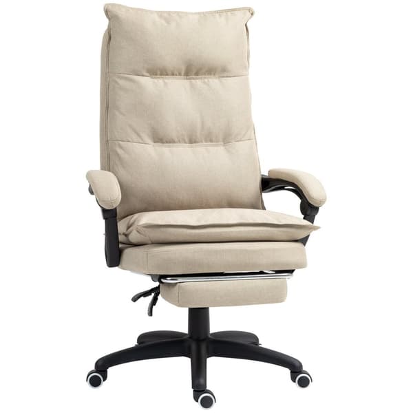 Rootz Massage Chef Armchair - verkställande ordförande - Ergonomisk kontorsstol - Justerbar komfort - 70 cm x 62 cm x 120-130 cm