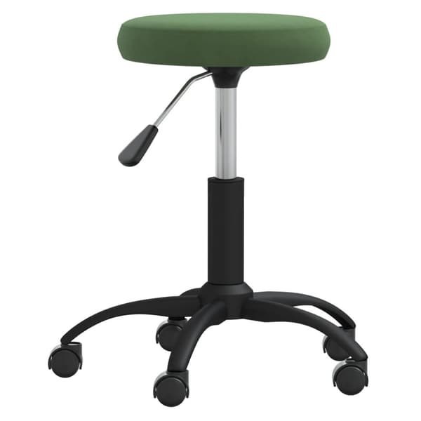 Massagepall mörkgrön sammet