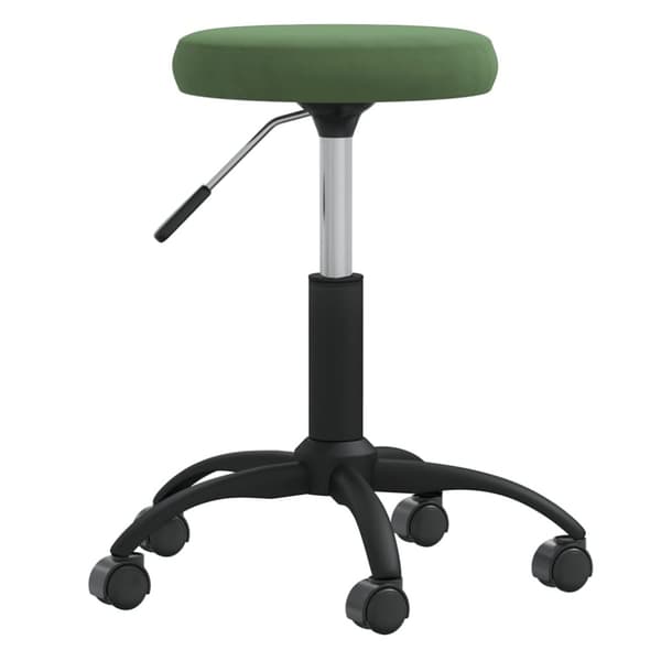 Massagepall mörkgrön sammet