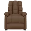 Miniatyrbillede 3 af 11: vidaXL massagestol stof brun
