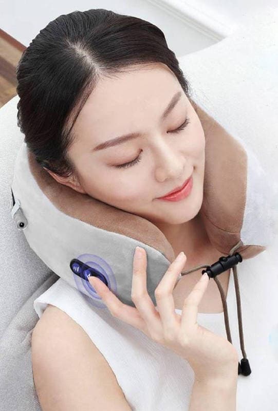 U-formet massagepude