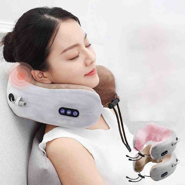 U-formet massagepude
