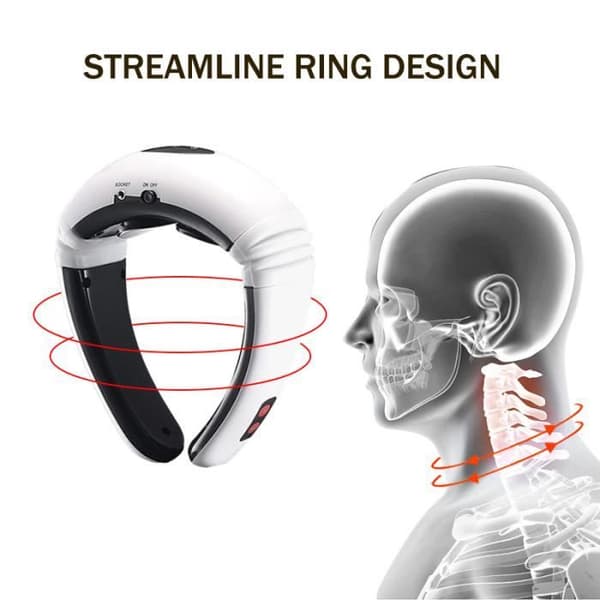Nackmassageapparat Elektrisk massageapparat 3D cervikal massageapparat Intelligent multifunktionell massageapparat för hemmakontor