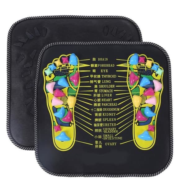 Fotmassagematta Akupressur Zonterapi Walking Stone Road Fotmassageverktyg Stimulerar blodcirkulationen för
