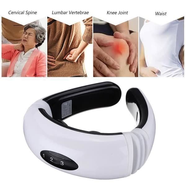 GZ* NEUFU Magnetic Therapy Pulse Neck Massager Massage Device