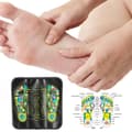 Miniatyrbild 2 av 4: Fotmassagematta, zonterapisten, smärtlindring i benen, hälsovård, akupressur