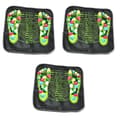 Miniatyrbild 1 av 4: 3st Zonterapi Massagematta Matcha Fot Fot Fot Ben Topp Ben Walking Massager Mapuzard Mat
