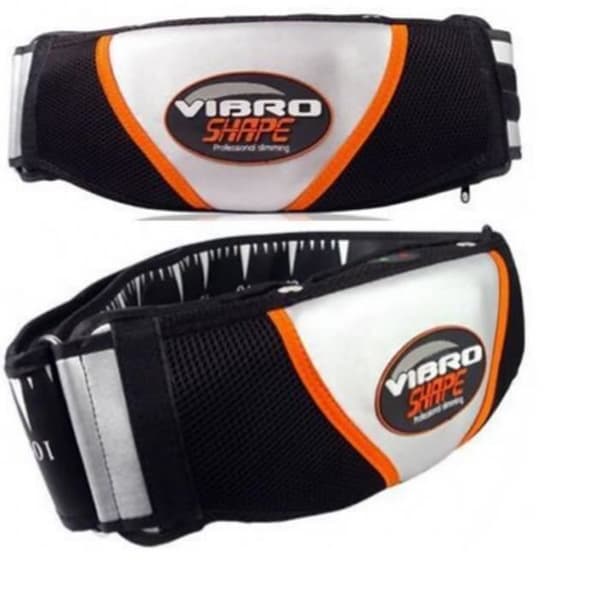 Vibro Shape Professionell Uppvärmning Vibrerande Bantning Bälte
