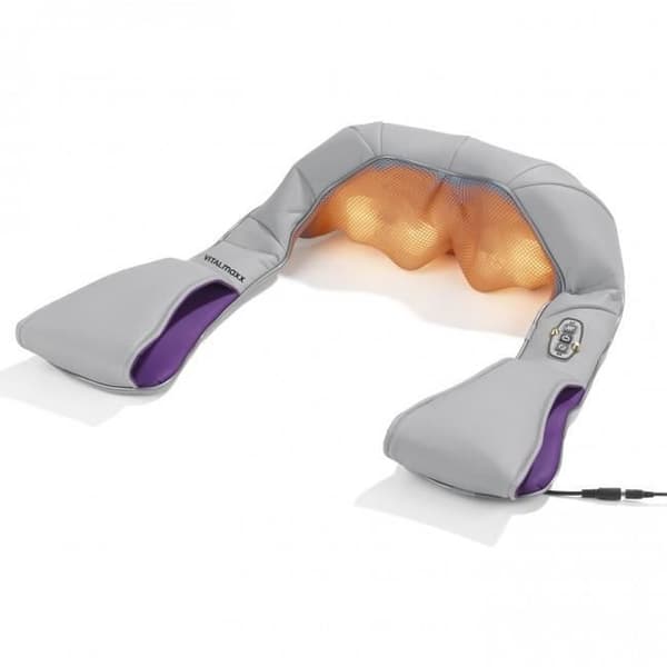 Shiatsu massager - VITALmaxx - Axel, nacke och rygg massager - Värmefunktion - 3 i 1 - 4 massagebollar
