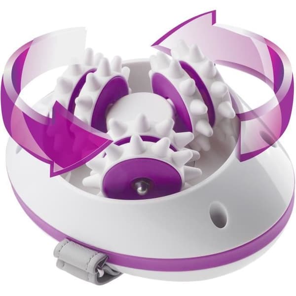 MEDISANA AC 850 anti-celluliter massageapparat - 2 intensiteter - avtagbara rullar