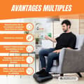 Miniatyrbild 3 av 6: Mobiclinic fotmassageapparat 10 nivåer 5 program fotmassagermaskin VIBFIT LED kontrollpanel