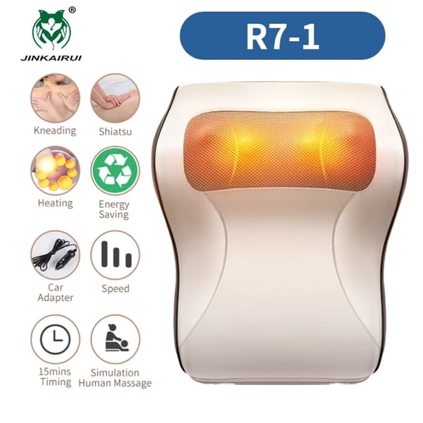 Massagepude, 16 massagebolde, justerbare hastighedsindstillinger,EU-stik, AM172-Z(vibration)