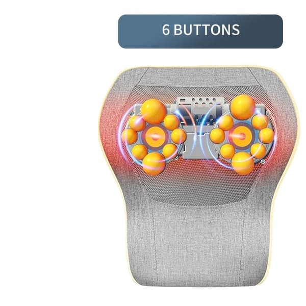 Massagepude, 16 massagebolde, justerbare hastighedsindstillinger,EU-stik, AM172-Z(vibration)