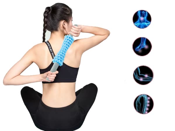 Massage Roller / Massage Stick - Helkroppsmassage med handtag