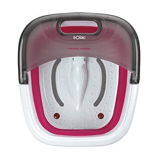 SOLAC ME7756 Therma Hydro 1266728030-Stående dammsugare, plast, vit och Fuchsia S90600500