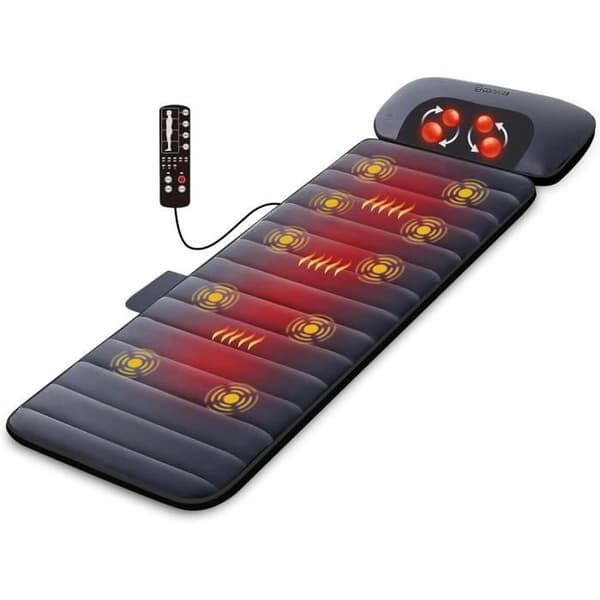 Comfier Värmemassagefilt med Avtagbar Shiatsu Kudde