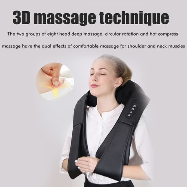 Massageapparat - Icke specificerat - Nackmassör - Shiatsu - Värme - Infraröd