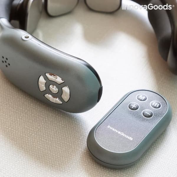 InnovaGoods - Cervical Massager | Uppladdningsbar cervikal massageapparat med fjärrkontroll Nekival