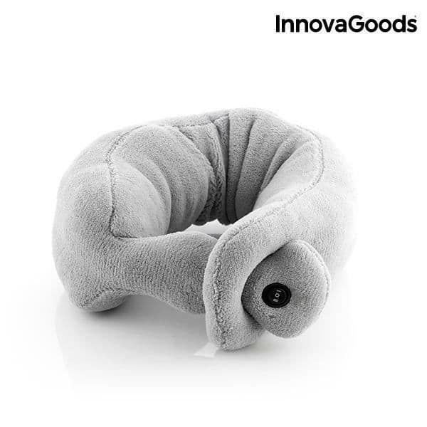 Massagekudde - Innovagoods - Bekväm modell - Trådlös drift - Grå - Avslappning
