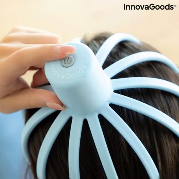 Head Massager - InnovaGoods - Helax - Laddningsbar - Ergonomisk design - Avslappning