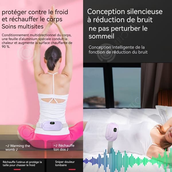 INN Varmt palatsbälte 50-60 grader celsius 3 temperaturnivåer och 4 massagenivåer maskinvindmassagerbälte