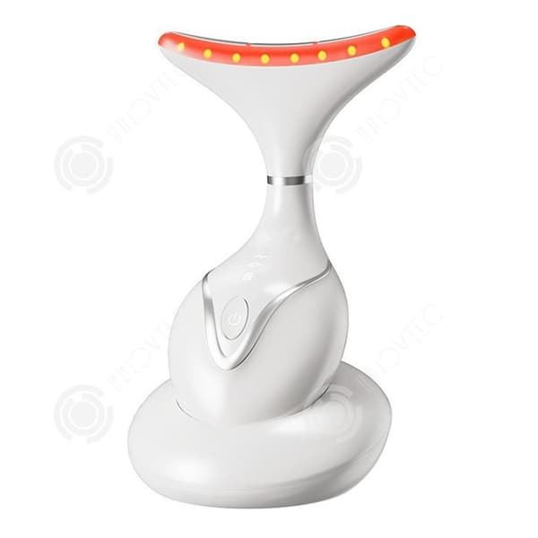 INN Skönhetsanordning 14x8,6x8,4cm ansiktsmassager för lyftning av halsen uppstramande massage definierar silhuetten för kvinnor