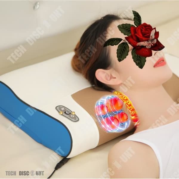 TD® Termisk smärtlindring massageapparat Multifunktionsmuskelavslappnande nacke Rygg Cervikal Lugnande Effektiv mild värme