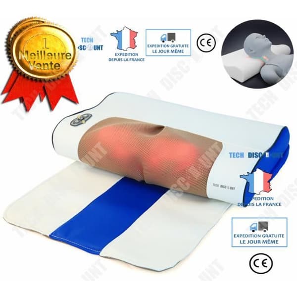 TD® Termisk smärtlindring massageapparat Multifunktionsmuskelavslappnande nacke Rygg Cervikal Lugnande Effektiv mild värme
