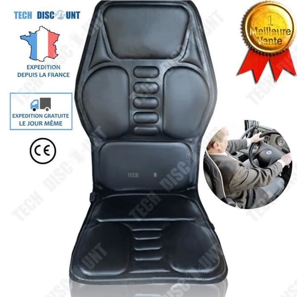 TD® Massagestol Multifunktionsmassager kropp nacke midja axel tillbaka hem bilar infraröd vibration slappna av ef