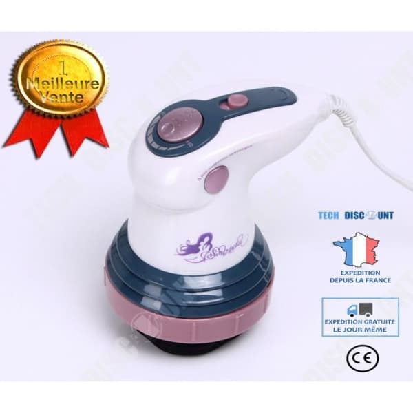 TD® elektrisk massageapparat - Anti-celluliter - Professionell 4 i 1 infraröd elektrisk kroppsbantningsmaskinmassage