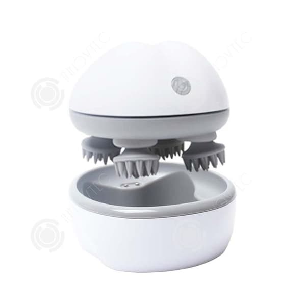 INN Electric Head Massager IP65 Vattentät 15 Minuter Smart Timer Hals och kropp med vattentät uppladdningsbar laddning