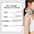 Miniatyrbild 3 av 4: INN Shoulder Massager 3 in 1 12 Speeds Portabel Cervical Massager Kudde Massager Shoulder Massager Avlastningsjustering Intelligent
