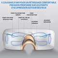 Miniatyrbild 4 av 4: INN Premium Eye Massager med värme och vibrationer förbättrar sömnkvaliteten lindrar ansträngda ögon och torra ögon