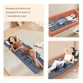 Miniatyrbild 4 av 4: INN Uppvärmd madrass 60x175cm tempreglering 3 intensitetsnivåer 5 lägen massagematta shiatsu massagesits minut vibration