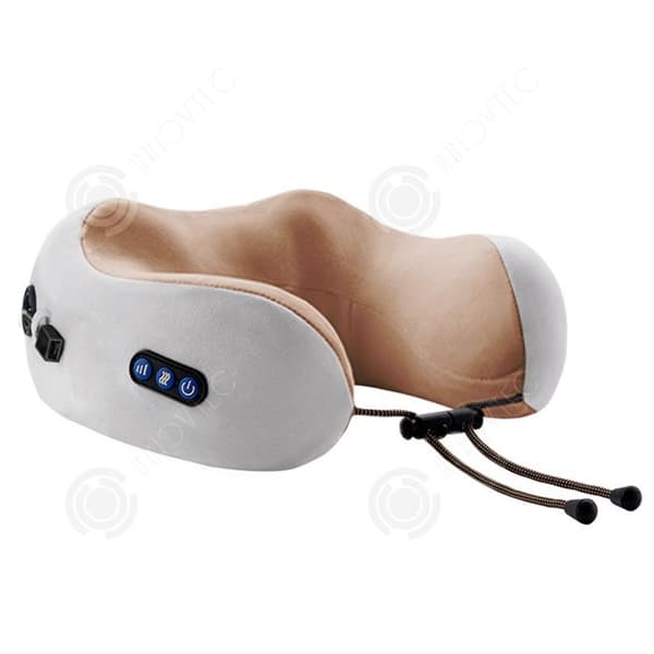 INN Cervical Massager med 3 justeringsnivåer U-formad massagekudde för att koppla av i nacken för hemmabil och kontor