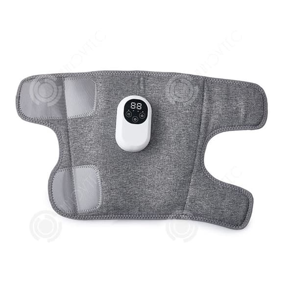 INN Benmassageapparat 49x32x0,25cm benmassageapparat 4 intensiteter 4 tryckmassagelägen grå massagekudde
