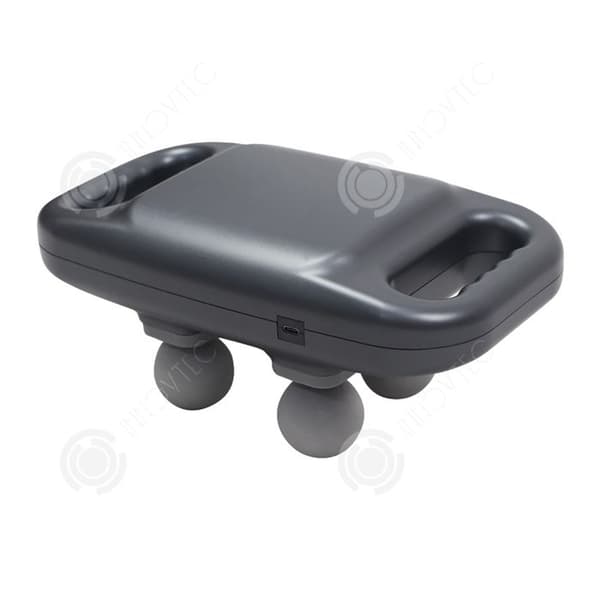 INN Massage 2000mah LED-display 6 lägen och 20 hastigheter 120min batteritid USB och timer elektrisk muskelmassage med 4 huvuden