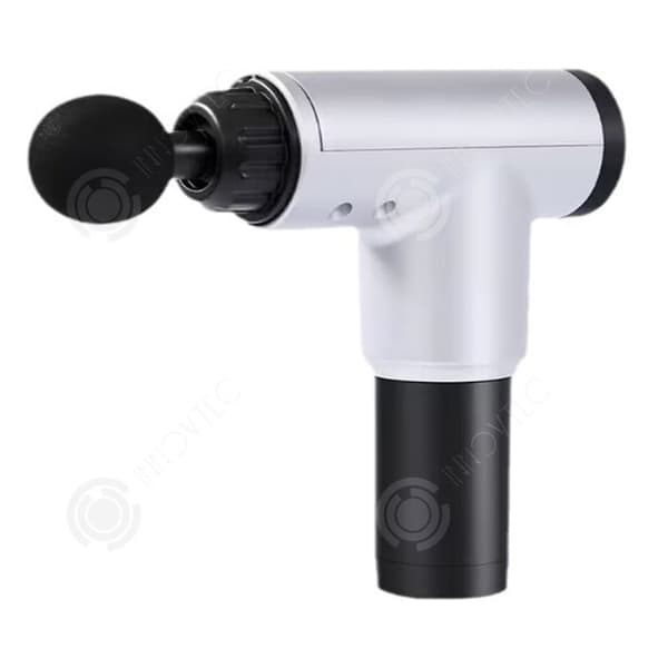 INN elektrisk massageapparat 22x22x5cm 6 lägen tar bort fett Vibrerande massage Avslappnande multifunktionsmassagepistol Handhållen massageapparat