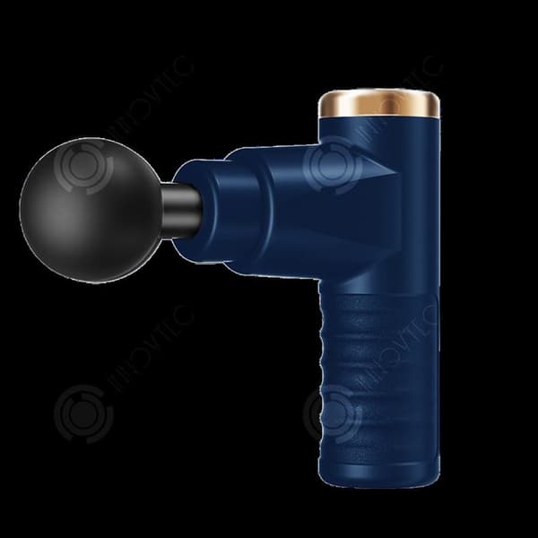 INN Massage 1200mAh 4000r/min 17x15x5cm led pekskärm elektrisk muskelmassage 4 massagehuvuden djup massage minimassageapparat
