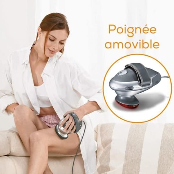BEURER MG 70 infraröd massageapparat - Justerbar intensitet - 2 massagetillbehör