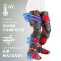 Miniatyrbild 3 av 4: Medivon Noble AIR Pro Leg Massager Pneumatisk Ben och Fot Massager [Grå]