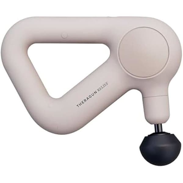 Theragun Relief Portable Percussion Massage Gun - Lätt att använda, bekväm och lätt för smärtlindring