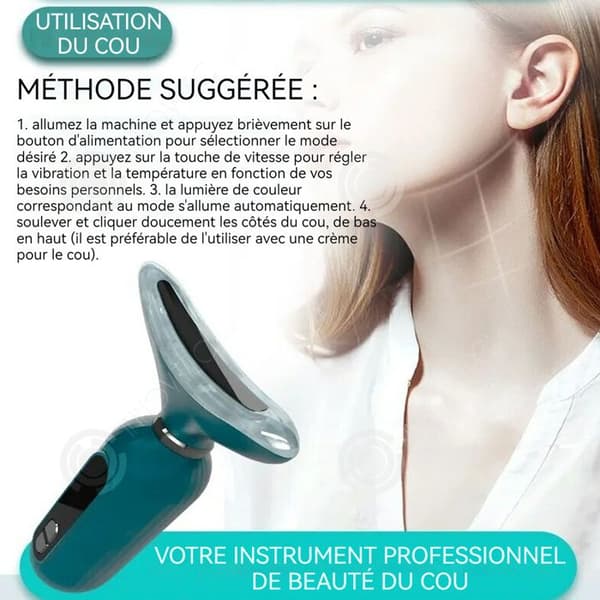 INN Beauty Device 400mah EMS 4 Modes LCD 3rd Speed Face Massager Elektrisk Beauty Device Beauty Device