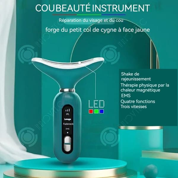 INN Beauty Device 400mah EMS 4 Modes LCD 3rd Speed Face Massager Elektrisk Beauty Device Beauty Device