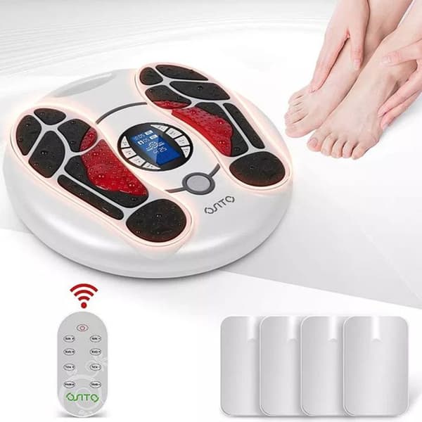 TD® fotmassager Helautomatisk Fjärrkontroll Flera massagelägen