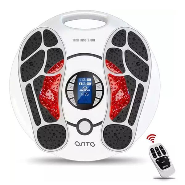 TD® fotmassager Helautomatisk Fjärrkontroll Flera massagelägen