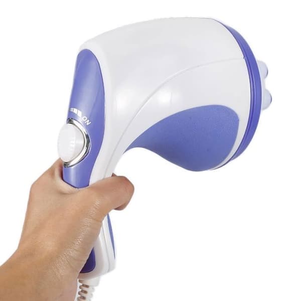WISS Vibration Handhållen elektrisk massageapparat Massageanordning för bantning mot celluliter Bantning Pressar ut fett med 4 huvuden
