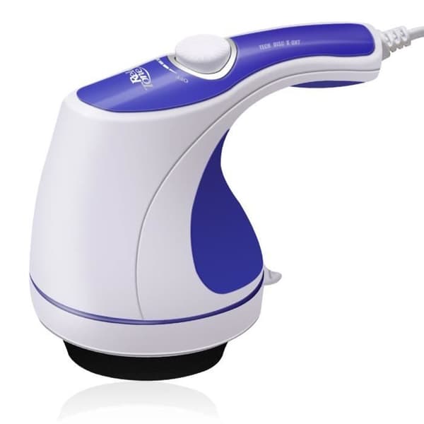 TD® Multifunktion kroppsmassager skönhetsavslappning fettsmältningsmaskin blå vit liten bärbar wellness