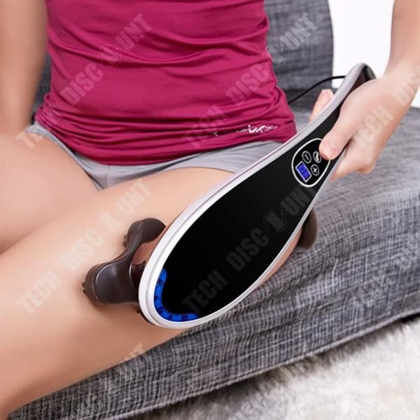 TD® Electric Body Massager-Cervikal Spine Massager för midja, nacke, ben och leder-muskler