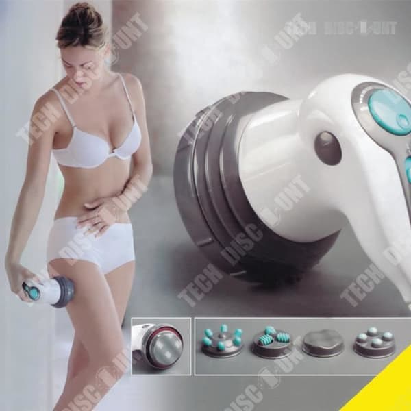 TD® Multi-Head Cervical Lumbal Fatigue Celluliter Avslappning Anti-Pain Massager Device